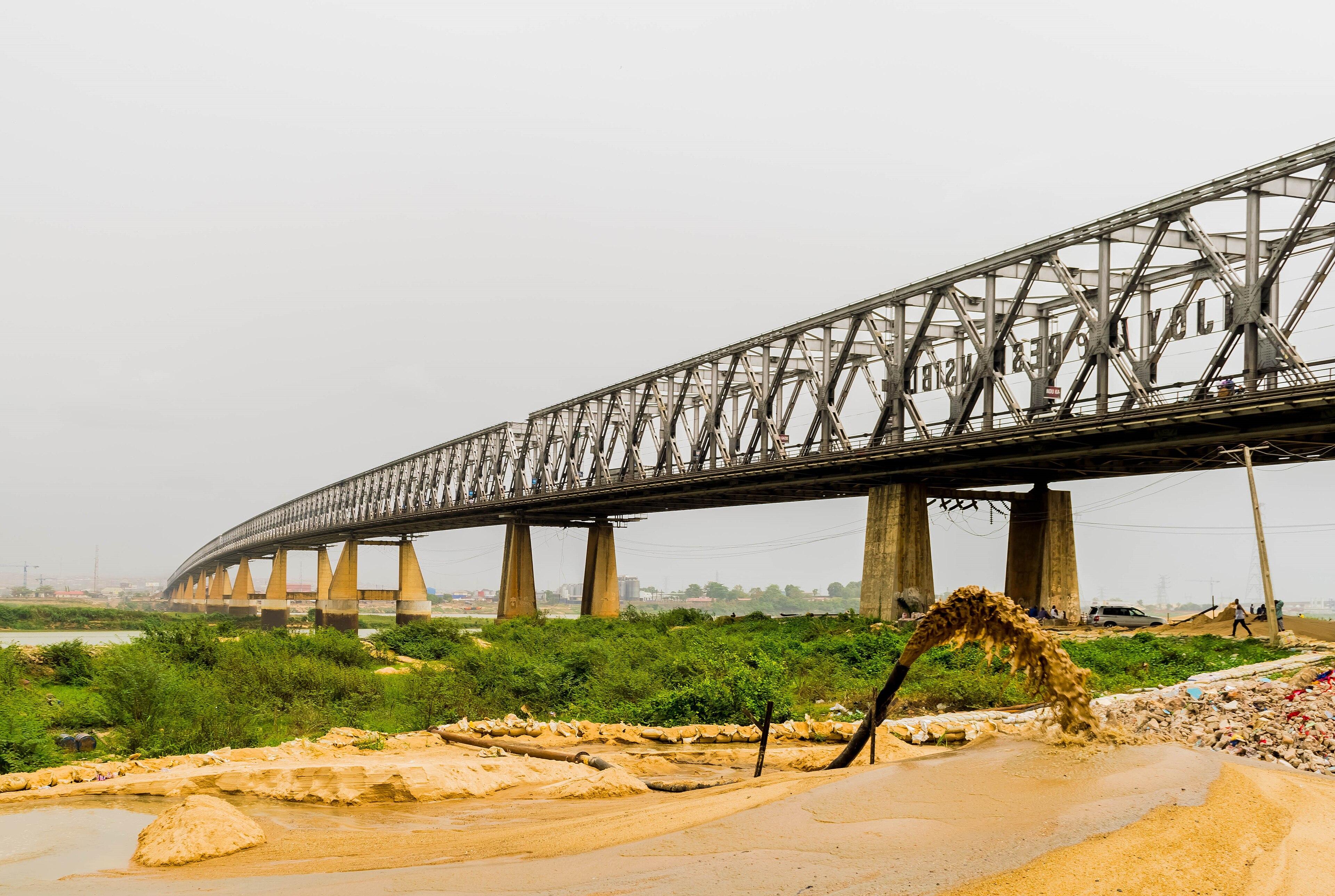 The River Niger Bridge at Onitsha, Anambra State